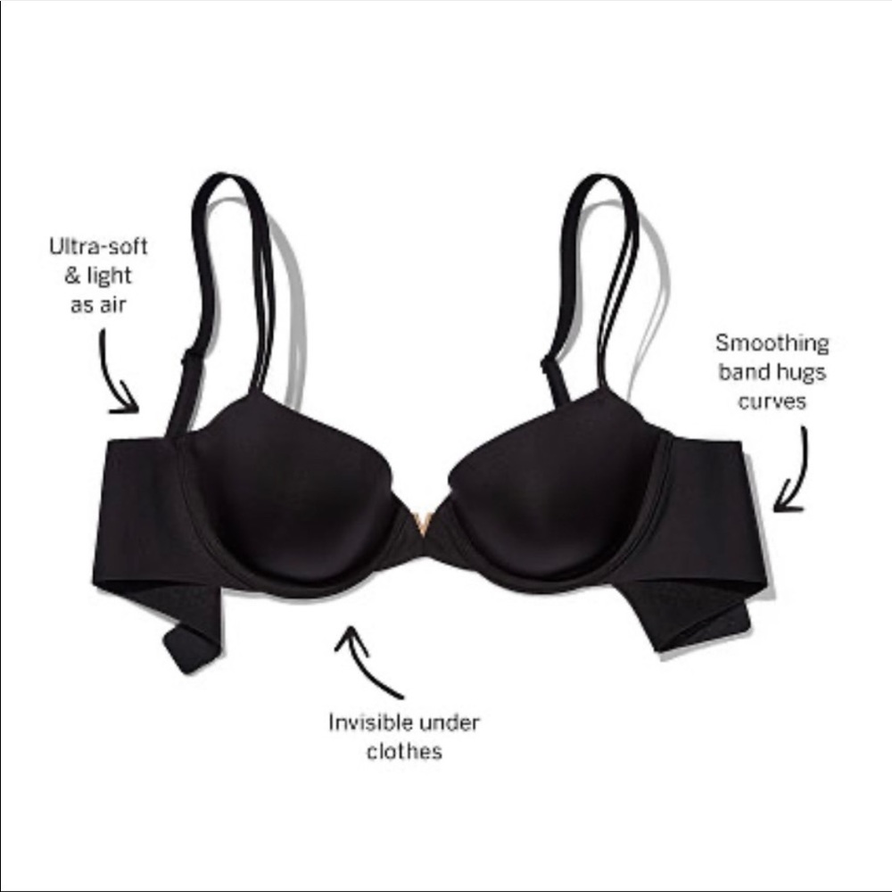 Victorias Secret purple satin perfect coverage seamless underwire bra - Picture 9 of 9